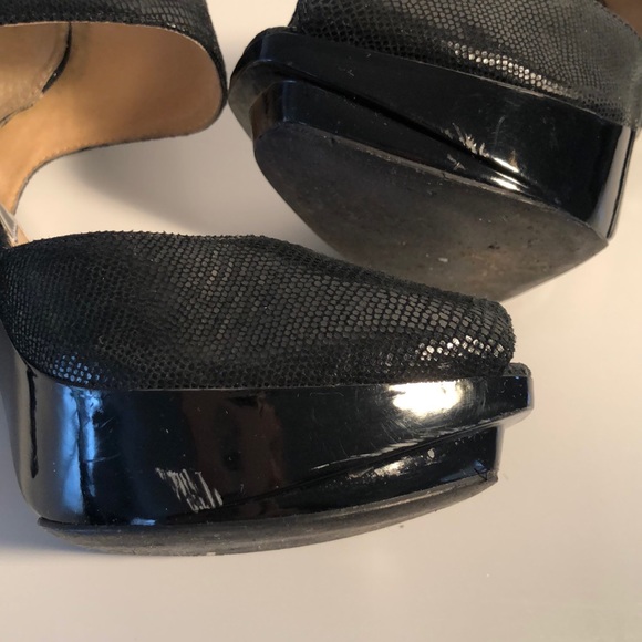 Michael Kors Heidi Platform Heel Black size 7 - Picture 5 of 8